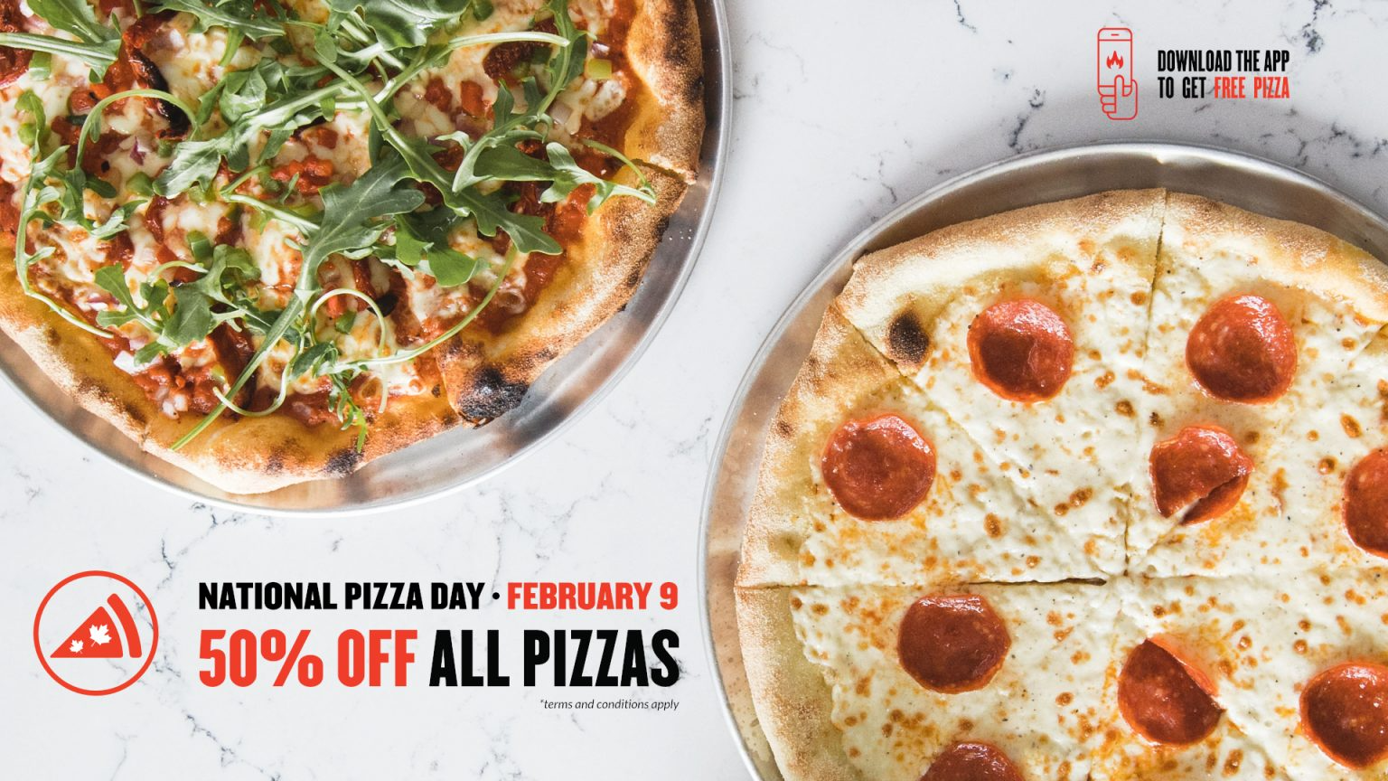 FAST FIRED NATIONAL PIZZA DAY (FEB 9 )